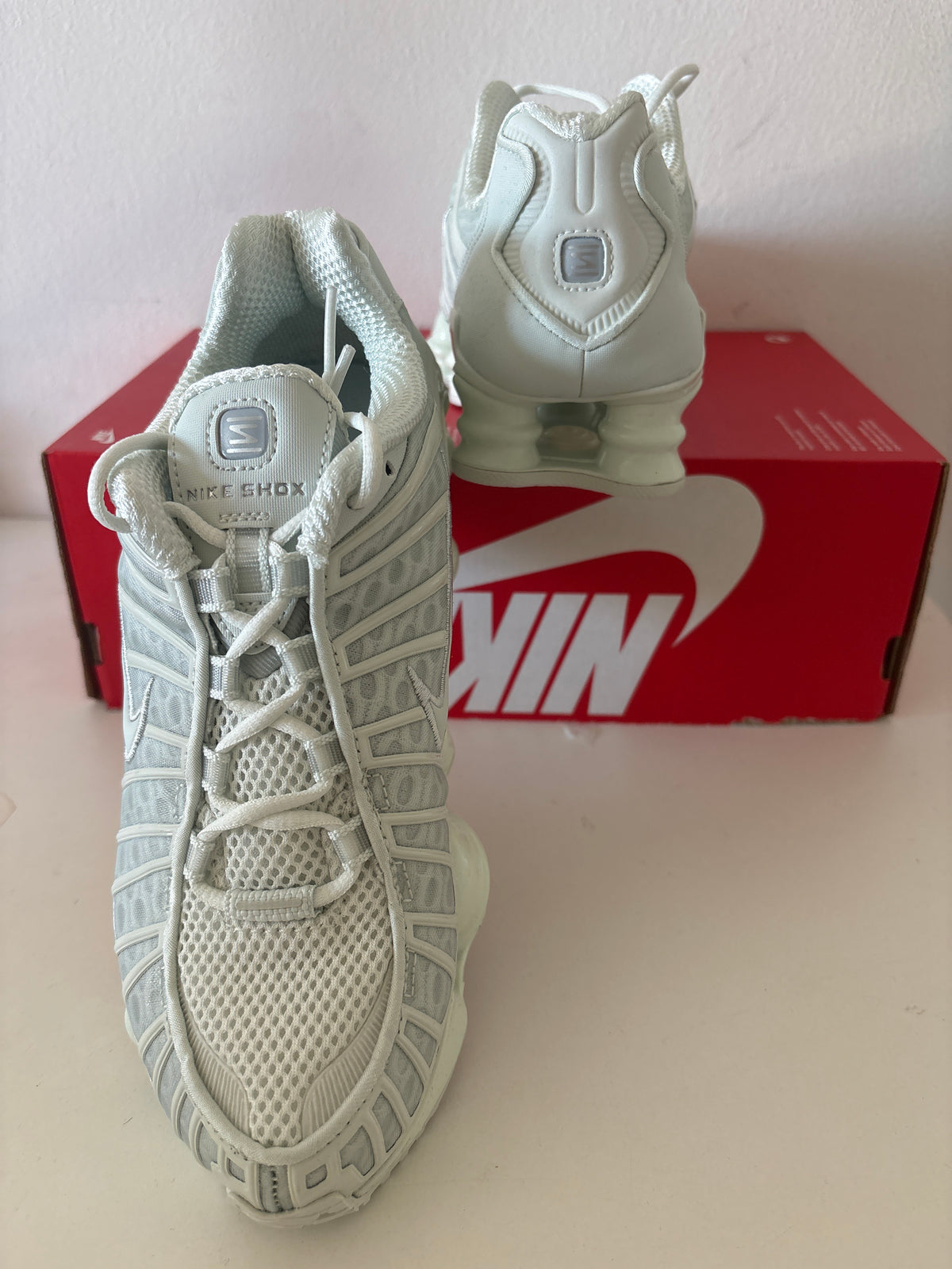 Nike Shox TL in mint, Größe 37,5