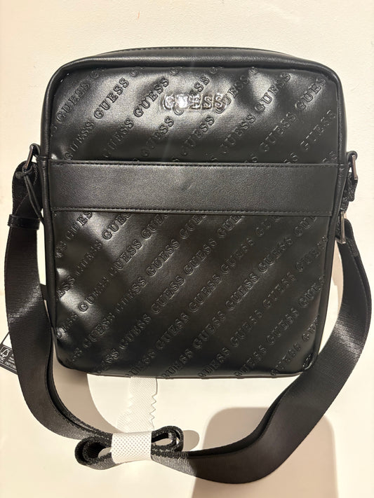 Guess Männer Umhängetasche in schwarz