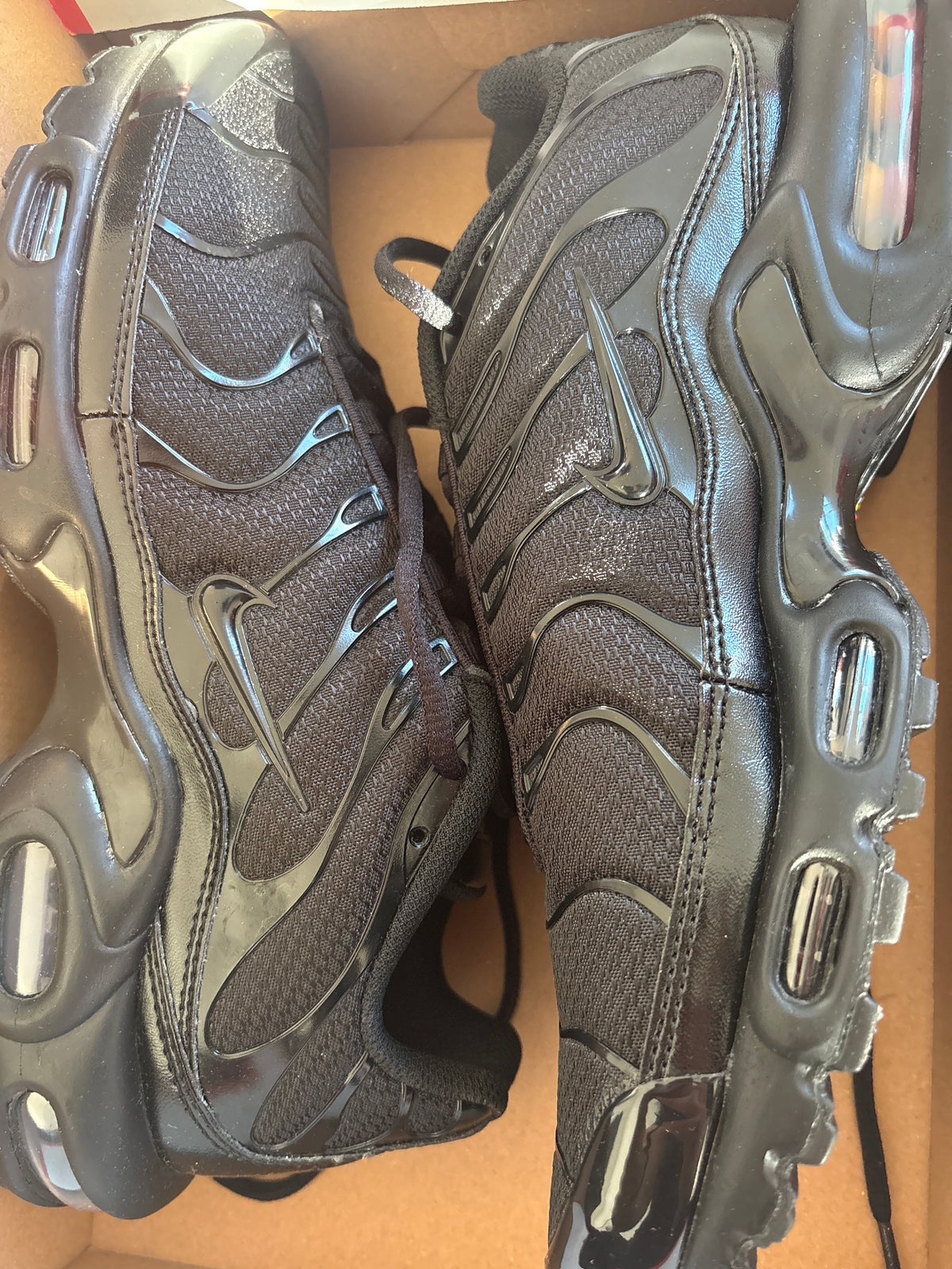 Nike Air Max Plus TN in schwarz, Größe 42,5