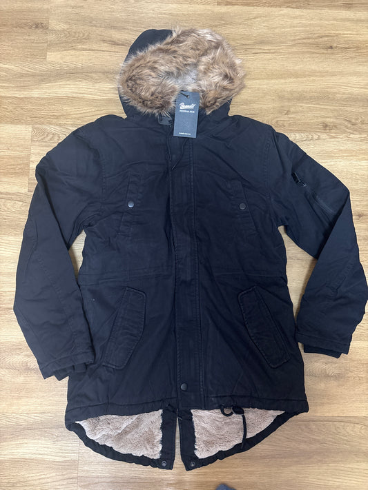 Brandit Parka, Größe wählbar in schwarz