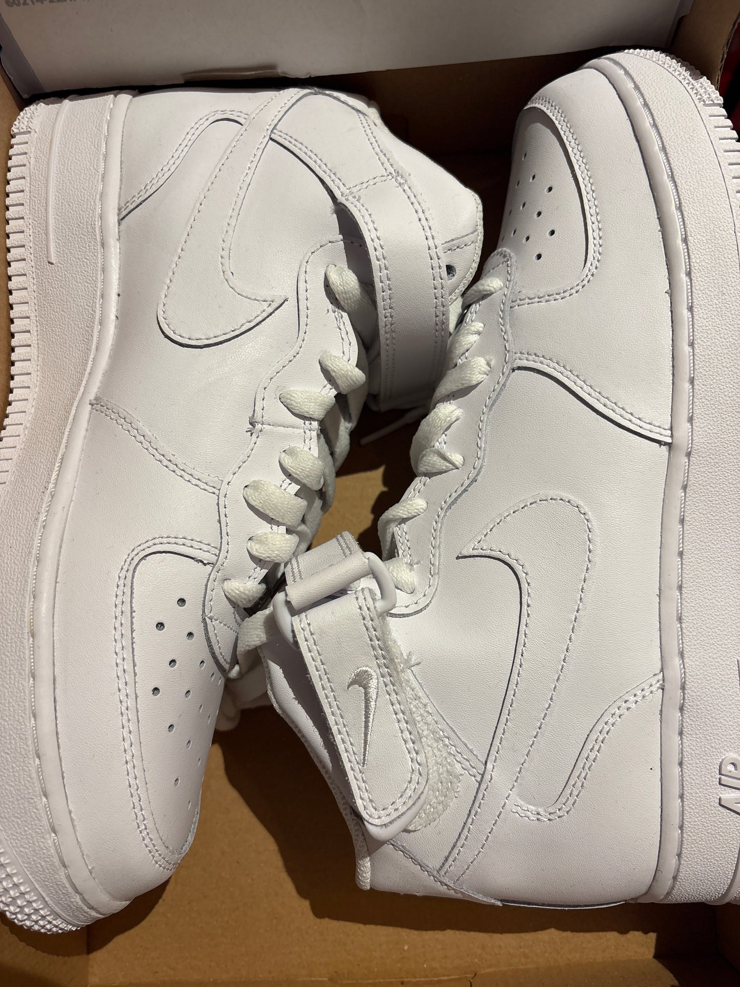 Nike Air Force 1 MID, Gr. 40 in weiss