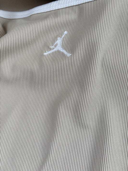 Nike Jordan Kleid, beige, Größe XL