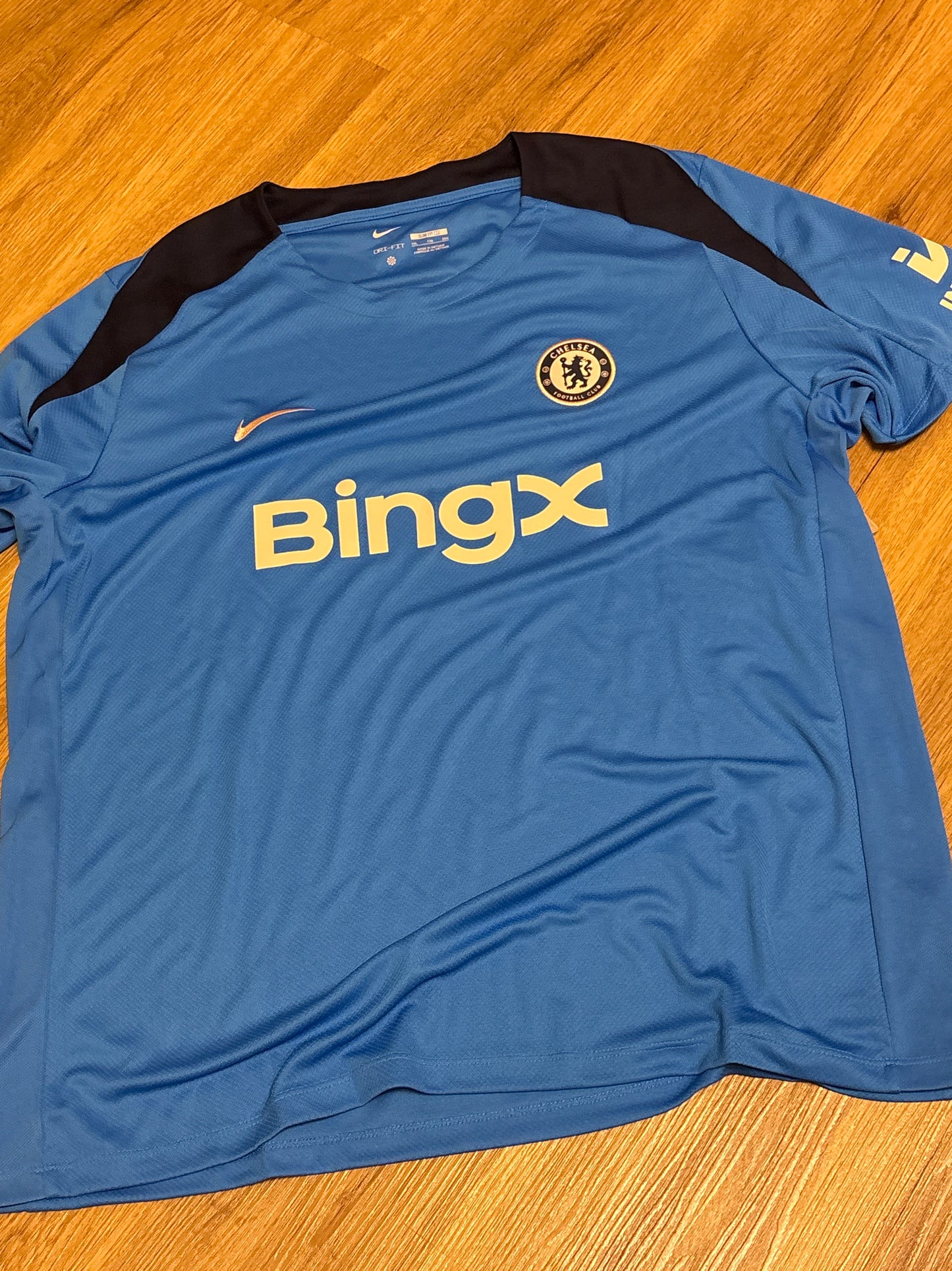 Nike FC Chelsea in blau/schwarz, Größe XXL