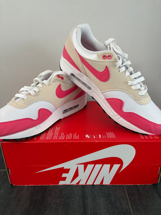 Nike AirMax 1 weiss/beige/pink, Größe wählbar