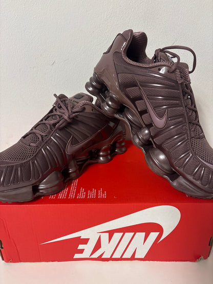 Nike Shox TL in dunkelbraun/bordeaux, Größe wählbar