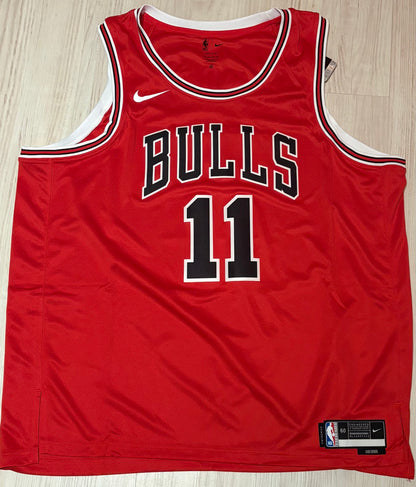 Nike NBA Trikot Chicago Bulls, Größe wählbar in rot/schwarz