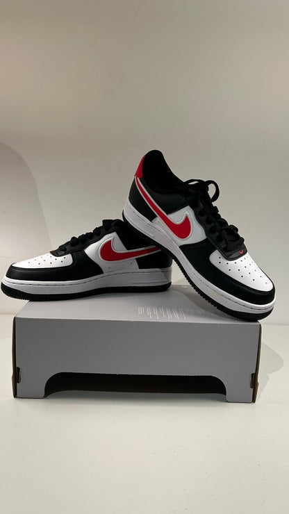 Nike Air Force 1 schwarz/weiss/rot Größe wählbar
