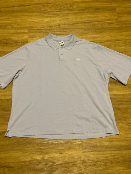 Nike Polo Shirt in Flieder, Größe L