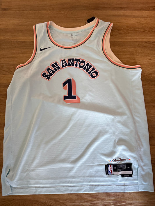 Nike NBA Trikot San Antonio Spurs, Größe wählbar in Türkis