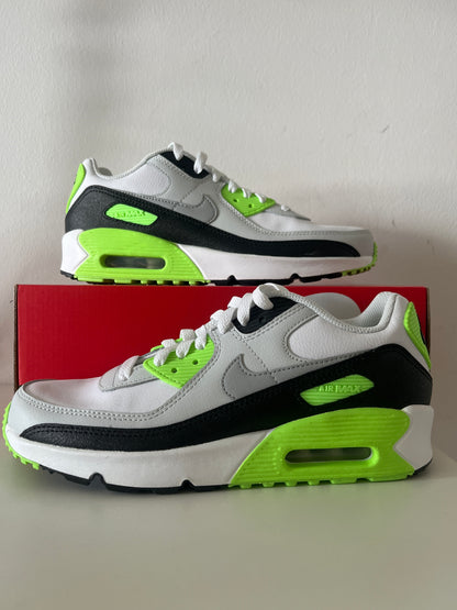 Nike Airmax 90 grau/schwarz/grün/weiss, Größe 39