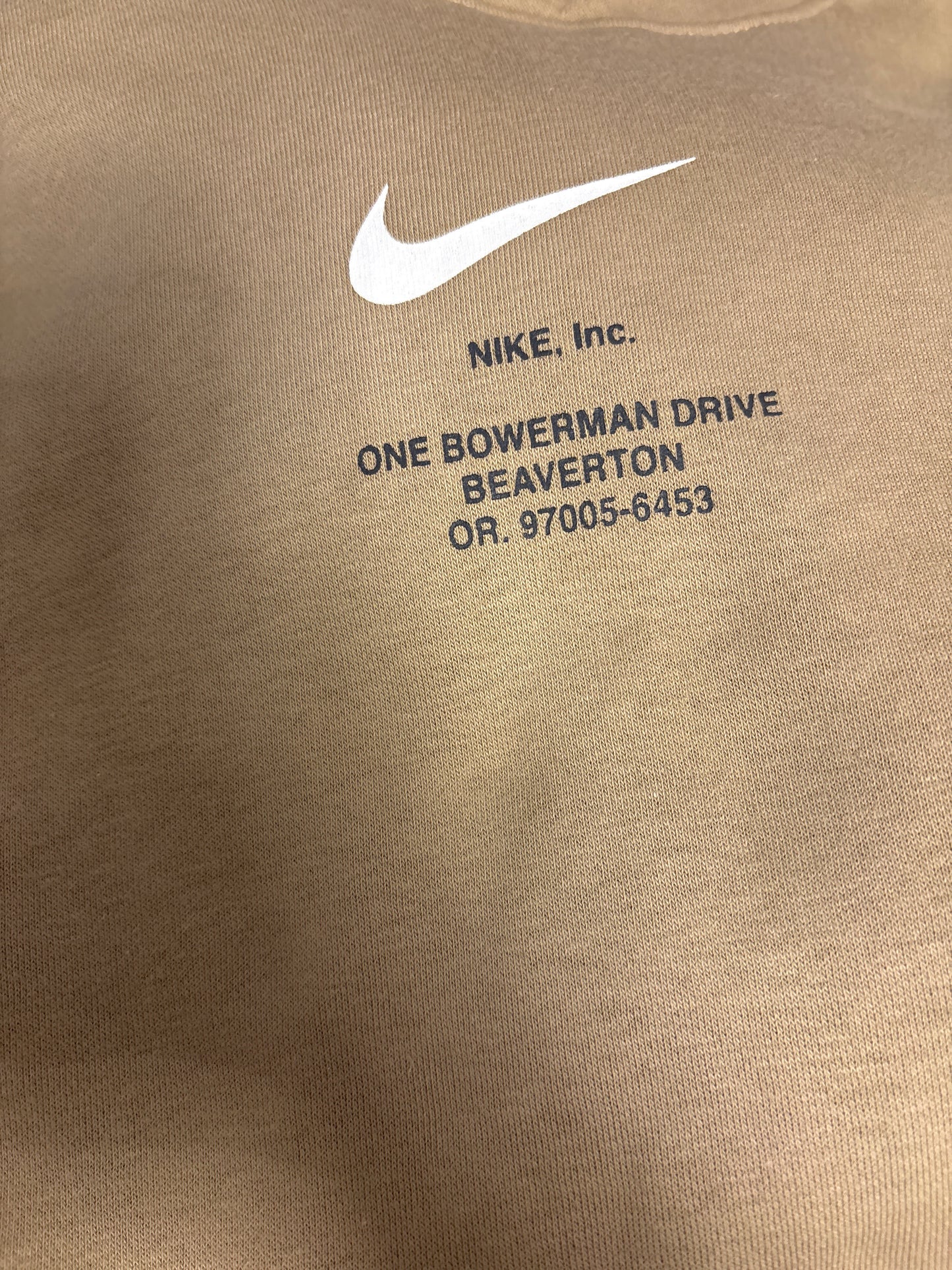 Nike Hoodie, Größe wählbar in hellbraun/Muster