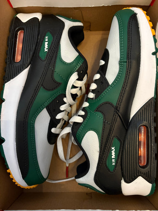 Nike Air Max 90 LTR, grün/weiss/schwarz, Größe 38,5