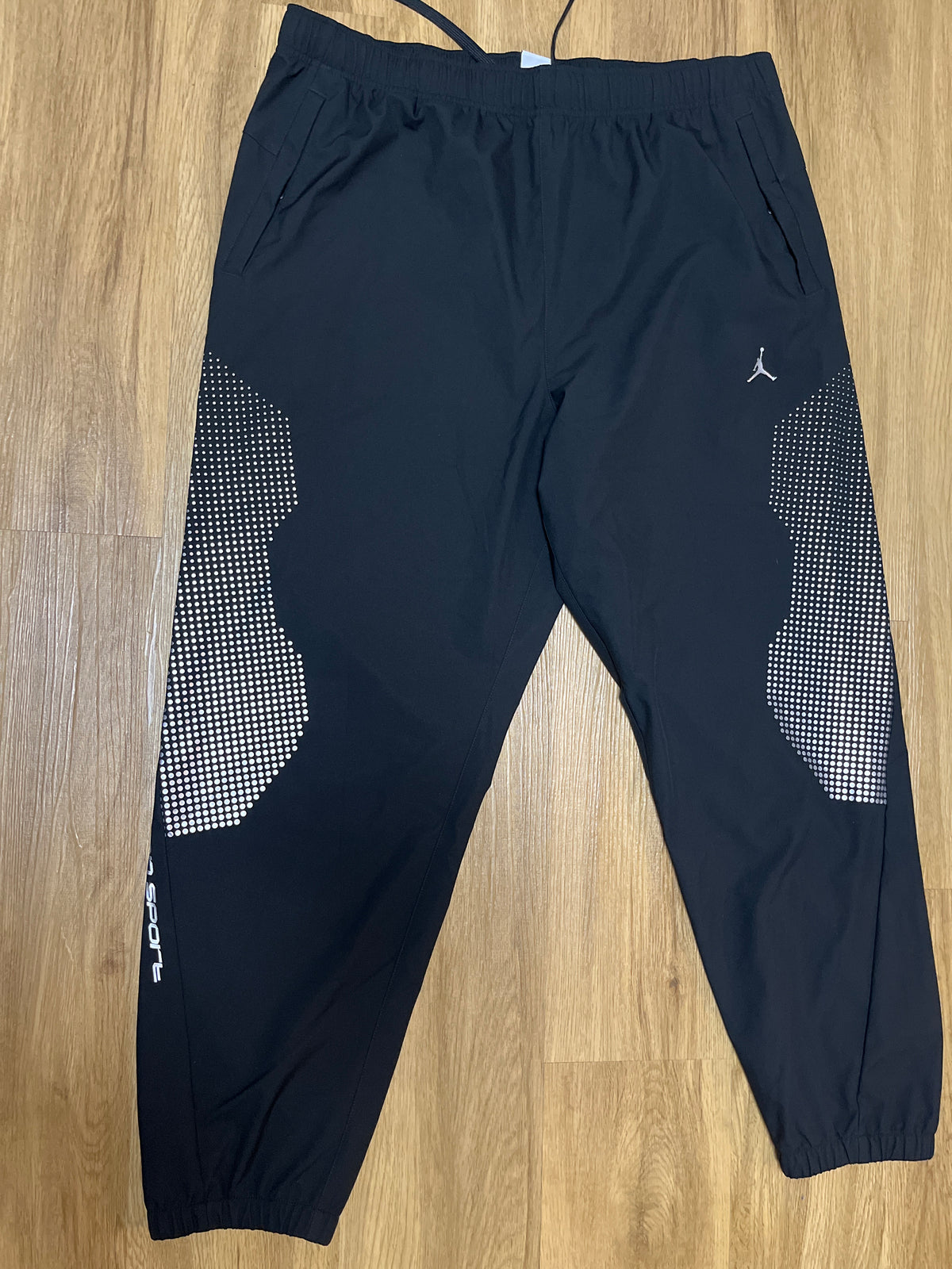 Nike Jordan Jogginghose, schwarz/silber, Größe XXL