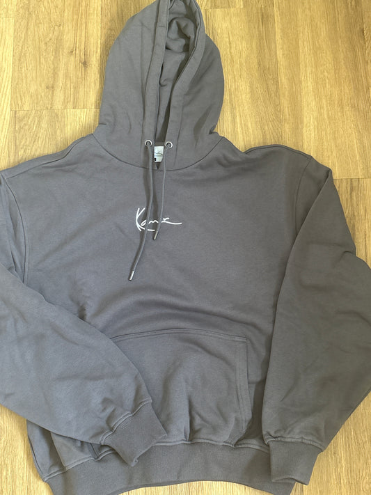 Karl Kani Hoodie dunkelgrau, Größe wählbar