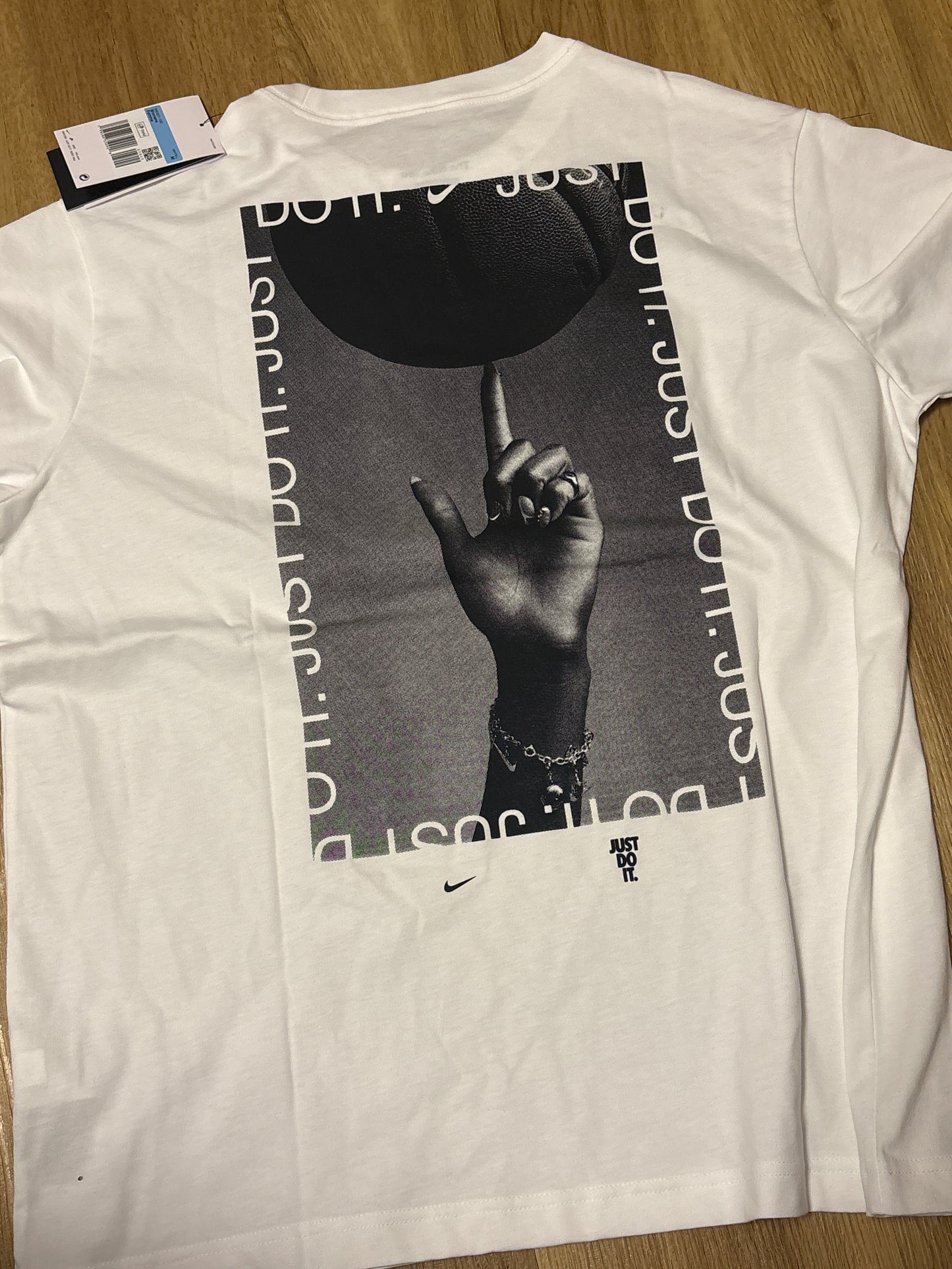 Nike Tshirt in weiss, Größe M