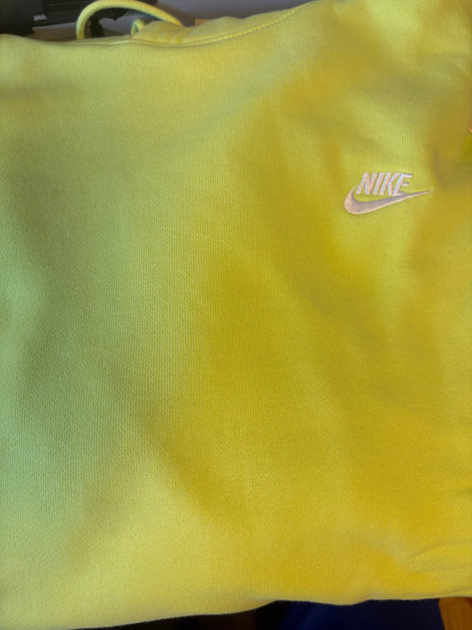 Nike Hoodie, Größe M in neon