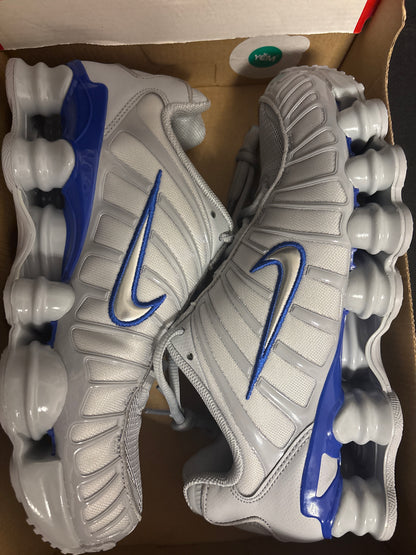 Nike Shox TL in grau/blau, Größe 42