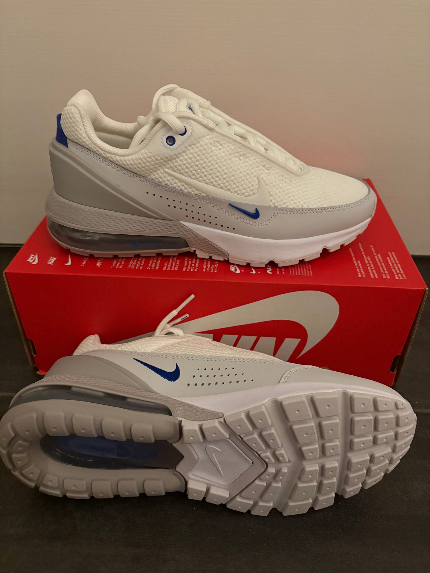 Nike Airmax Pulse weiss/grau, Gr. Wählbar