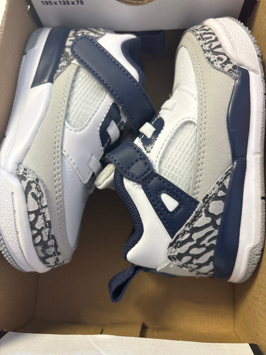 Nike Jordan Spizike low, blau/grau, Größe 22