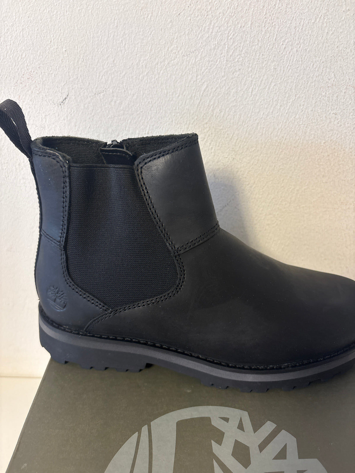Timberland Courma Kid Chelsea, schwarz, Größe wählbar