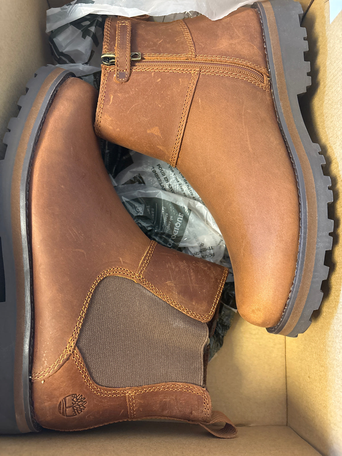 Timberland Courma Kid Chelsea, braun, Größe wählbar