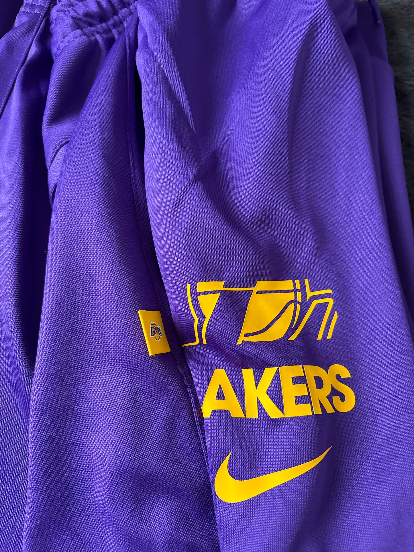 Nike Los Angeles Lakers Jogginghose , lila, Größe wählbar
