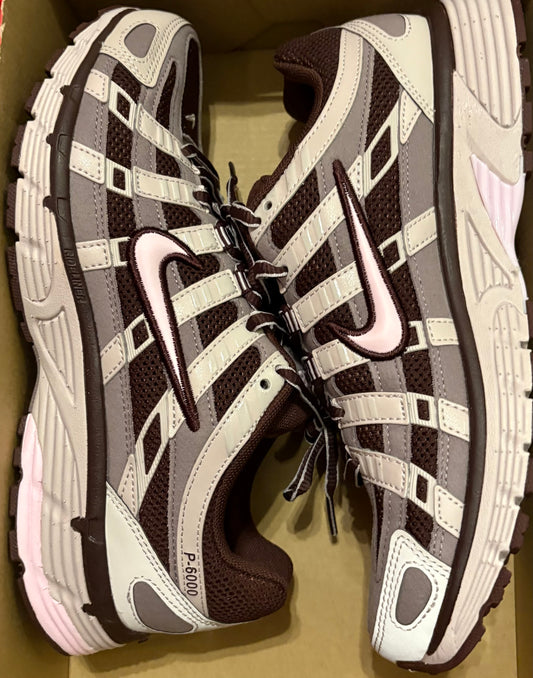 Nike P 6000 in braun/grau/rosa, Größe wählbar