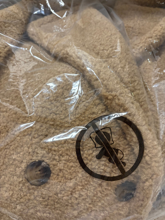 Michael Kors Teddyjacke braun, Größe wählbar