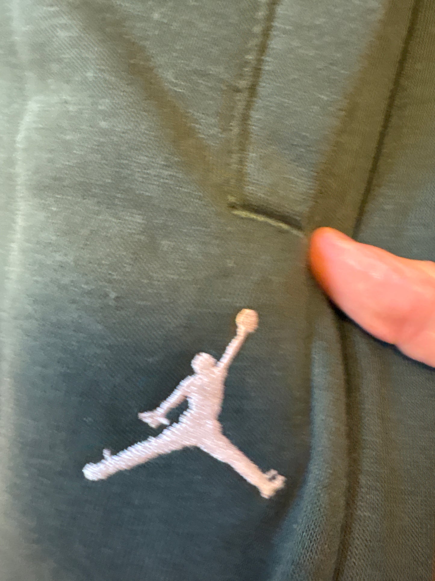 Nike Jordan Jogginghose, dunkelgrün, Größe XXL