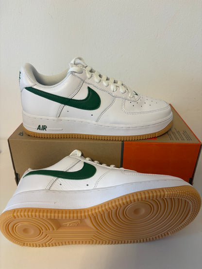 Nike Air Force 1 weiss/grün, Größe 40