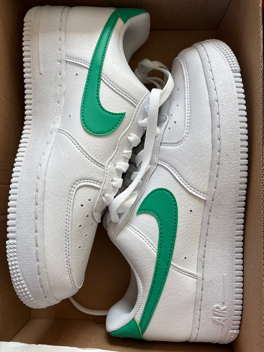 Nike Air Force 1, Gr. Wählbar, weiss/grün