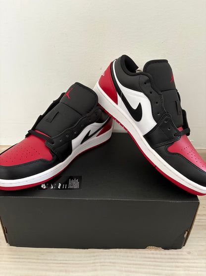 Nike Air Jordan 1 Low Größe wählbar in rot/schwarz/weiss