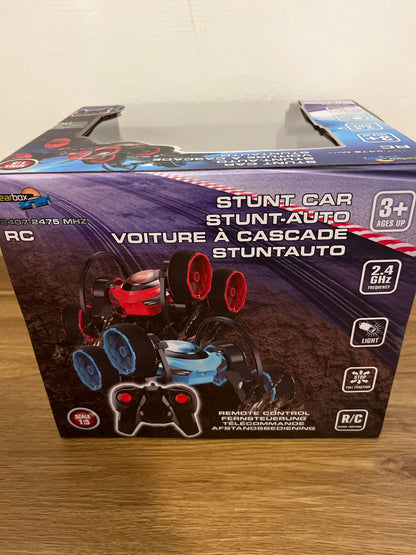 Gearbox Stunt Car in Rot und Blau