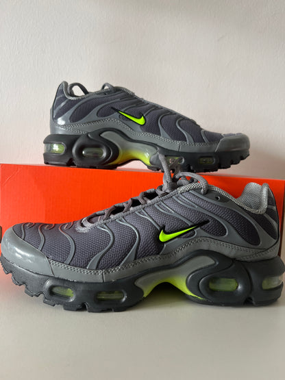 Nike Air Max Plus TN in grau/grün, Größe 39