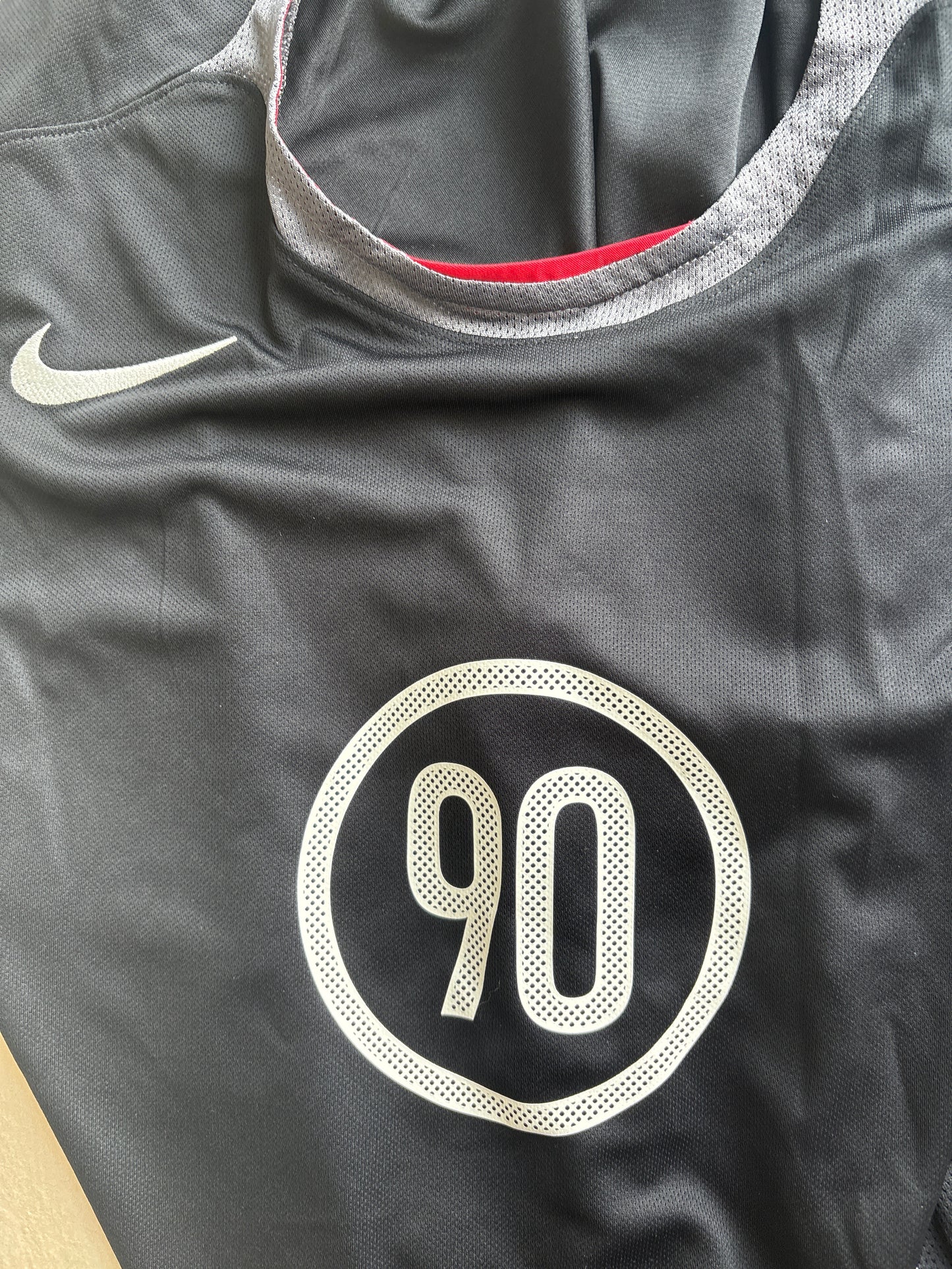 Nike Shirt T90 Trägershirt, Größe L in schwarz