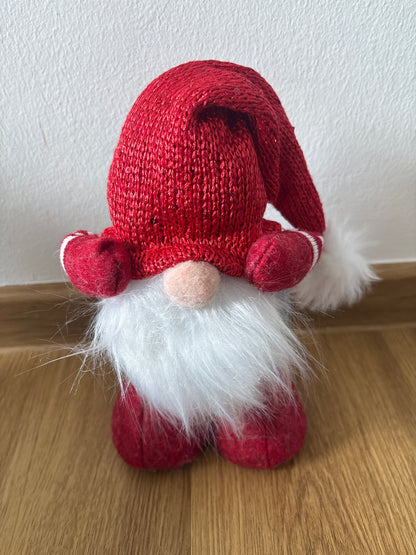 Deko Weihnachtszwerg klein rot
