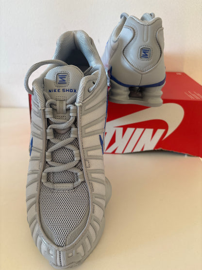 Nike Shox TL in grau/blau, Größe 42