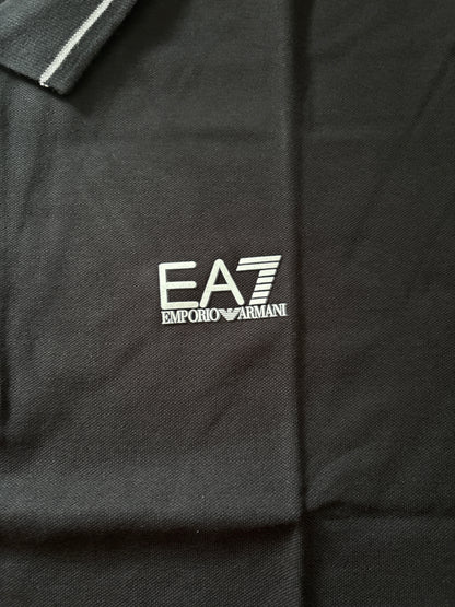 Emporio Armani Polo Shirt, Größe wählbar in schwarz