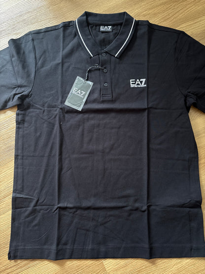 Emporio Armani Polo Shirt, Größe wählbar in schwarz