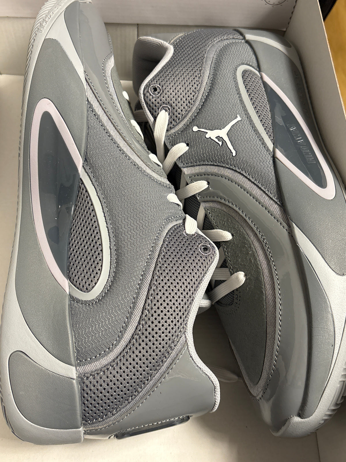 Jordan Tatum 4 in grau/weiß, Größe wählbar