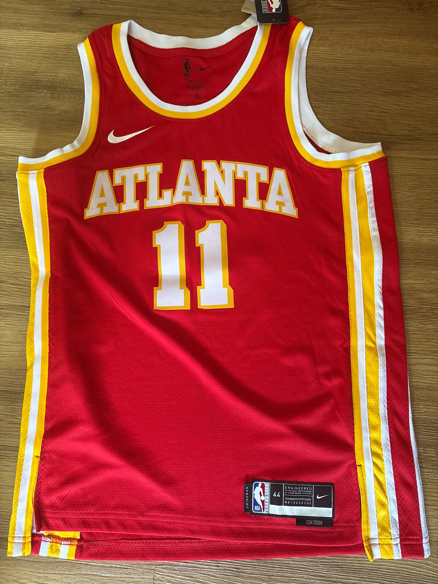 Nike NBA Trikot Atlanta Hawks, Größe wählbar , rot