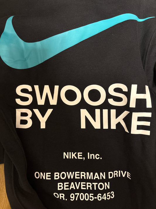 Nike Hoodie, Größe wählbar in schwarz/türkis/Muster