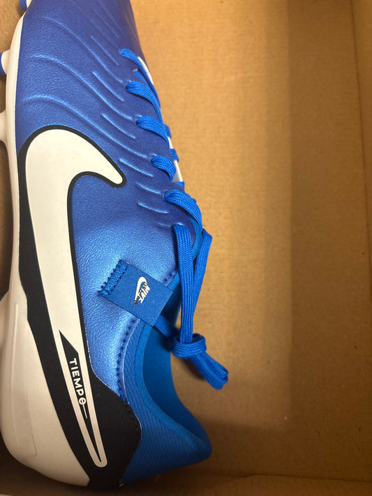 Nike Legend 10 FG/MG, Größe wählbar in blau/weiss/schwarz ( Fussballschuh )