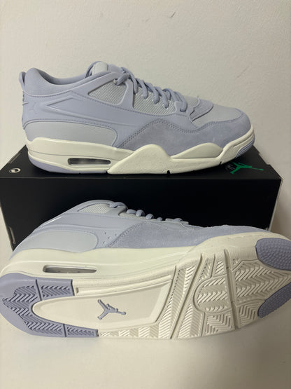Nike AIR Jordan 4 RM in hellblau/weiss, Größe 44