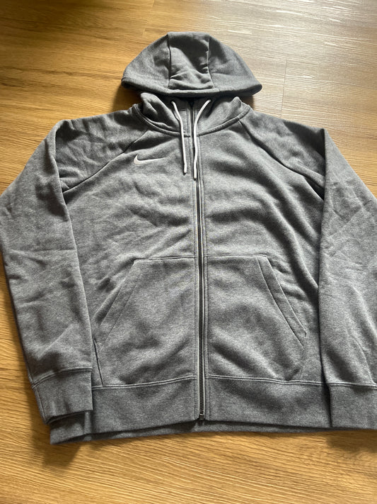 Nike Damen Joggingjacke in grau, Größe M