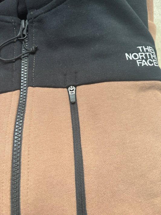 North Face Joggingjacke in braun/schwarz , Grösse wählbar