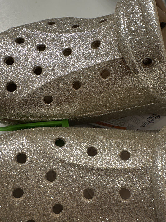 Crocs Glitzer, Größe wählbar
