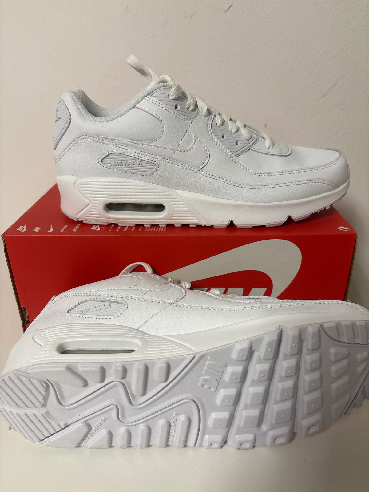 Nike AirMax 90 LTR in weiss, Größe wählbar