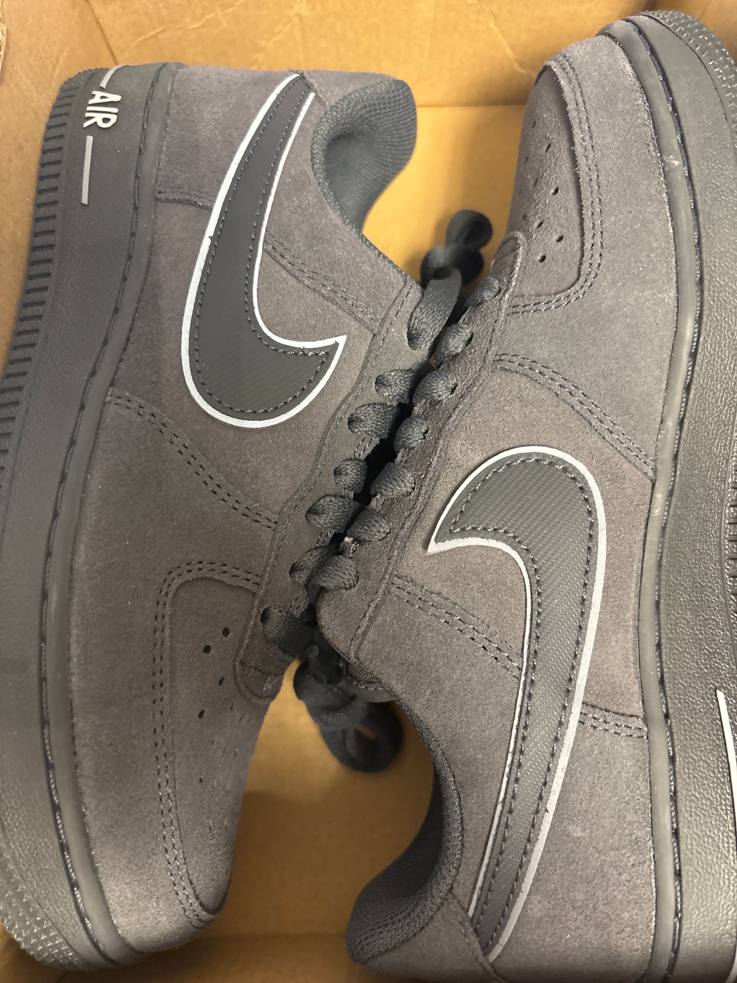 Nike Air Force 1 Anthrazit, Gr. 37,5