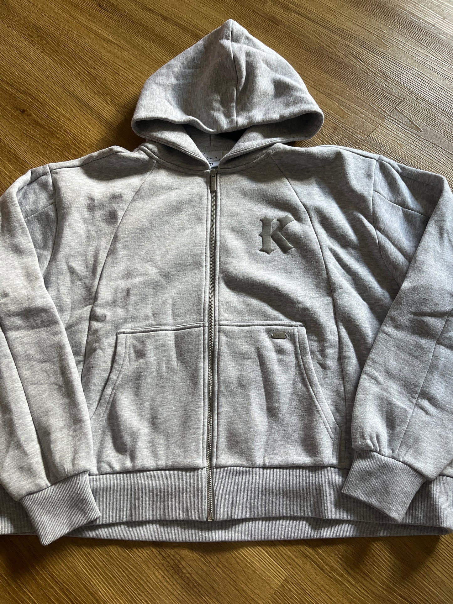 Karl Kani Joggingjacke in grau, Größe M